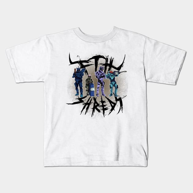 FTH Shreds Kids T-Shirt by dragonrise_studio